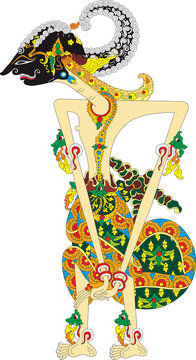Wayang Puppet Shadow - Nakula