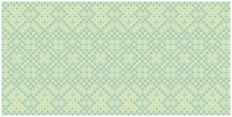 Multicolor truchet tiling connections illustration