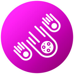 Meteorites Icon Style © Circlon