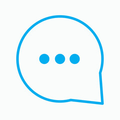 comment icon chat icon vector illustration 