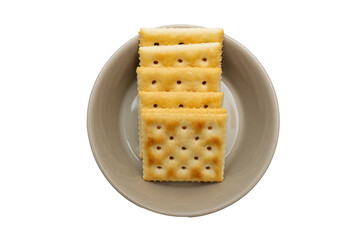 Delicious looking cracker cookies in a bowl