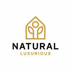 Nature Luxurious logo Design vector For Company and Business