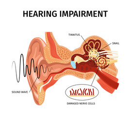 Hearing Impairment Anatomic Composition