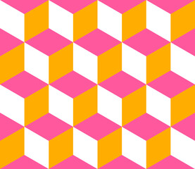Seamless geometric 3d pattern