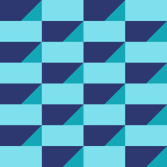 Seamless geometric 3d pattern