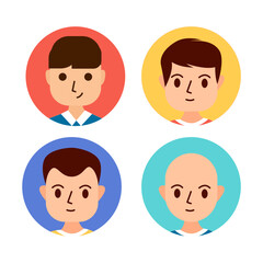 person icon suitable for application or website profile