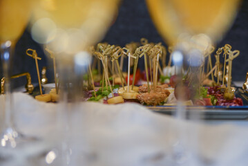 table setting for a dinner