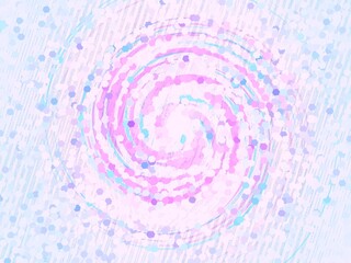 抽象的な渦巻イメージ