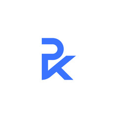 PK Property Initial Logo Vector