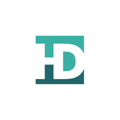H Letter Initial Logo Vector