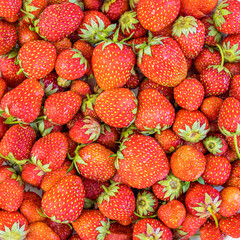 strawberries background, strawberries close-up, red strawberries,