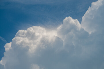 Wolken über Brochenzell
