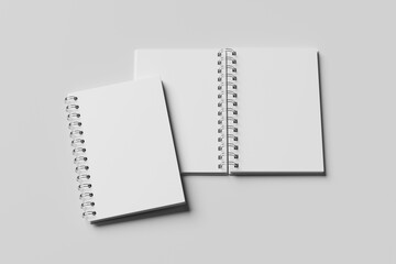 Blank Note Book Mockup