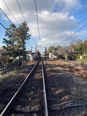 railway in the mountains