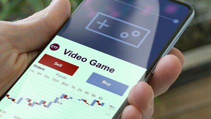 Invest in ETF video games, an investor buy or sold an etf fund.