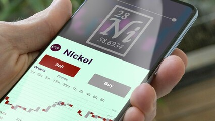 Invest in nickel ETF, an investor buy or sold an etf commodity fund.