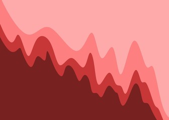 Simple background with melting liquid pattern and some copy space area