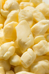 Raw White Organic Cheese Curds