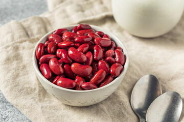 Raw Red Organic Kidney Beans