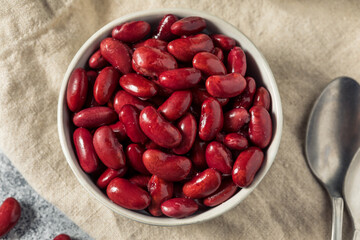 Raw Red Organic Kidney Beans