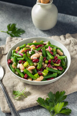 Homemade Organic Three Bean Salad