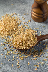 Raw Organic Dry Brown Rice