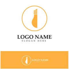 lamp lightbulb logo design inspiration vector icon template