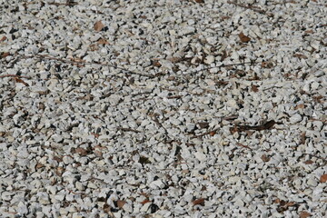 Splitt gebrochen - Schotter - kleine Steine - Material