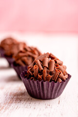 Brigadeiros de chocolate