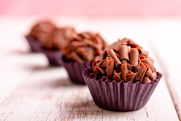 Brigadeiros de chocolate