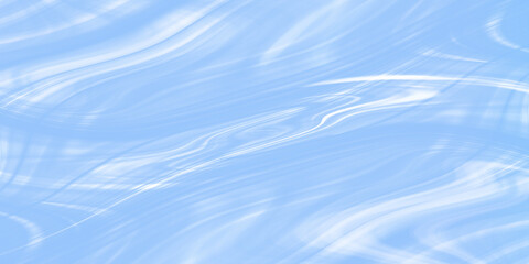 Abstract blue background with wave stains, Light and shinny liquid background with vortex lines, beautiful marble textured covered blue background for creative design.