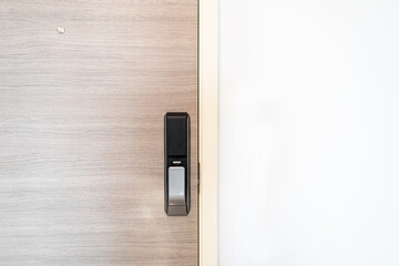 the door digital and access control in a condo