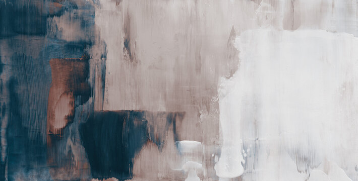 Abstract hand painted texture. Neutral colours. Versatile artistic image for creative design projects: posters, banners, cards, magazines, book covers, prints and wallpapers. Acrylic on cardboard.