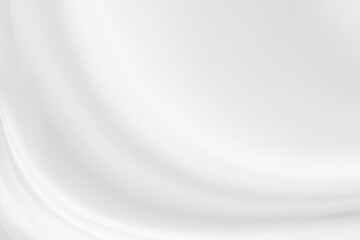 Abstract white fabric with soft wave texture background
