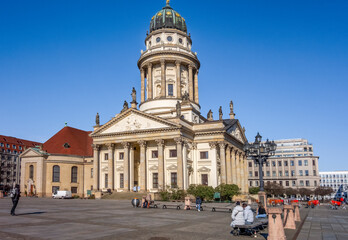 Fototapeta na wymiar French Cathedral in Berlin