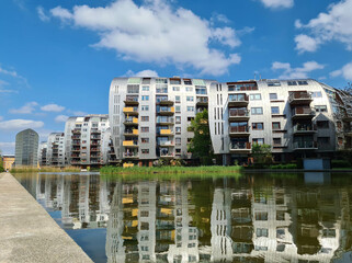 Armada apartments at Paleiskwartier in Den Bosch. With in the back and on the left a building from...