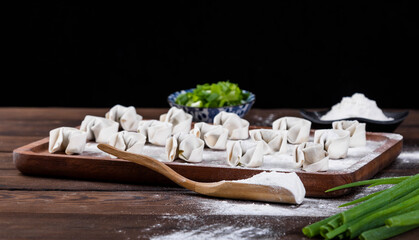 Wonton is a traditional Chinese snack