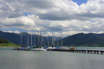 Bootssteeg am Tegernsee