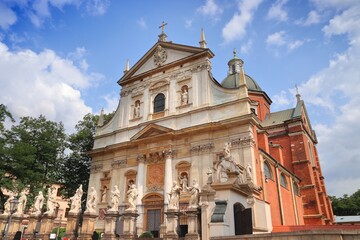 Fototapeta na wymiar Baroque Krakow, Poland