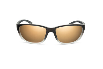 Fototapeta premium Sunglass | Beach Bronze color stylish sunglasses isolated on white background