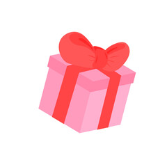 gift box decorated with colorful ribbons