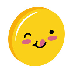 emoji showing the tongue