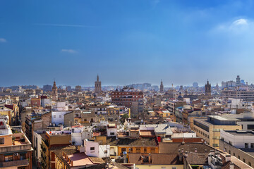 Fototapeta na wymiar View of Valencia, Spain