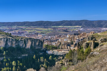 Fototapeta na wymiar View of Cuenca, Spain