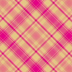 Tartan plaid pattern with texture and warm color.