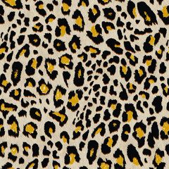a metered pattern suitable for textiles consisting of wild animal skin