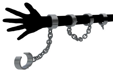 Shackles Chain Shadow Arm Excessive