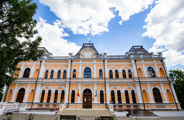 Fototapeta na wymiar Manuc Bey Palace - a building built in 1817 by the architect Bernardazzi