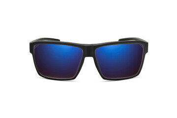 Sunglass | Blue Indigo color stylish sunglasses isolated on white background