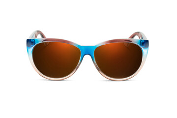 Sunglass | Copper Canyon color stylish sunglasses isolated on white background